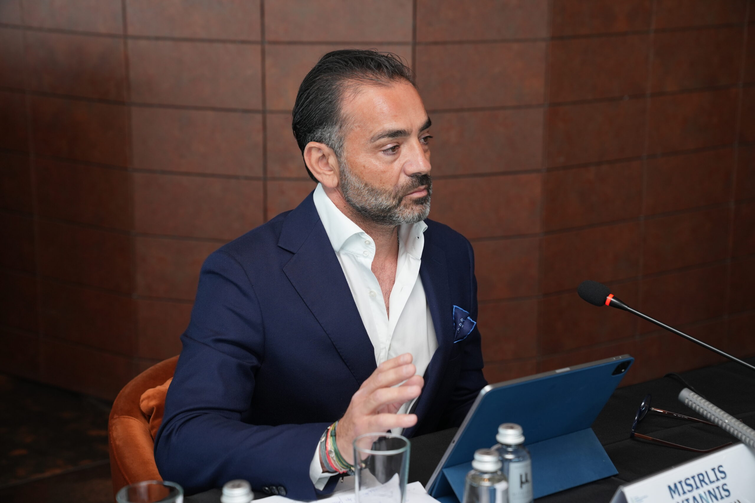 Ομιλία του Προέδρου του Συνδέσμου Γιάννη Μισιρλή στη Διάσκεψη Τύπου για τη στεγαστική κρίση